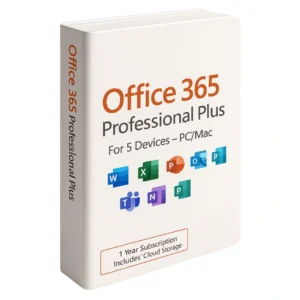 Office 365 Professional Plus – 5 Devices PC/MAC