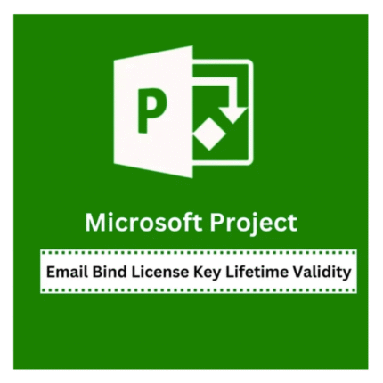MS Project 2019 Email Bind License Key Lifetime