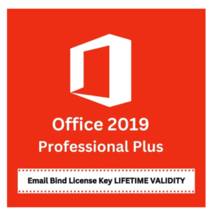 MS OFFICE 2019 PROFESSIONAL PLUS EMAIL BIND LICENSE