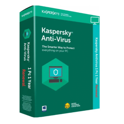 Kaspersky Antivirus 1 User 1 Year Renewal