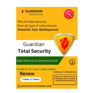 Renew Guardian Total Security 1 User 1 Year