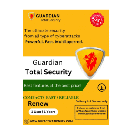 Renew Guardian Total Security 1 User 1 Year