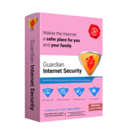 Renew Guardian Internet Security 1 User 1 Year