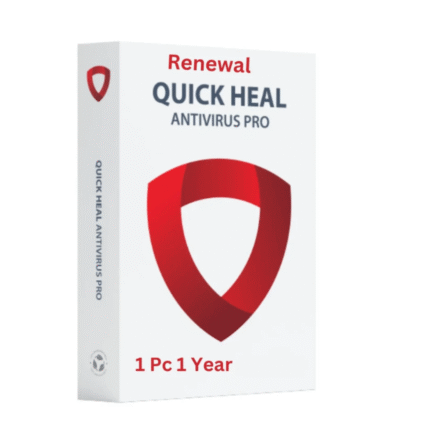 Quick Heal Antivirus Pro 1 User 1 Year Renewal