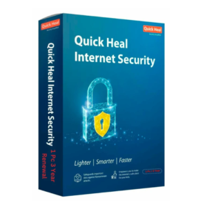 Quick Heal Internet Security 1 User 3 Years Renewal