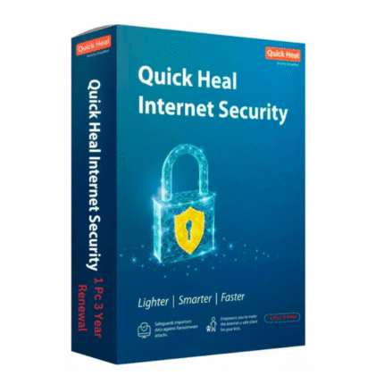 Quick Heal Internet Security 1 User 3 Years Renewal