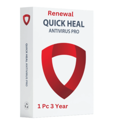 Quick Heal Antivirus Pro 3 User 1 Year