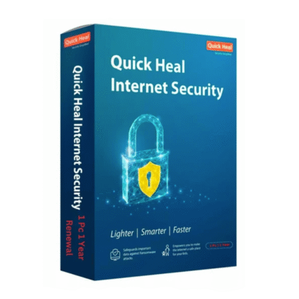 Quick Heal Internet Security 1 User 1 Year Renewal - Reinforce your device protection