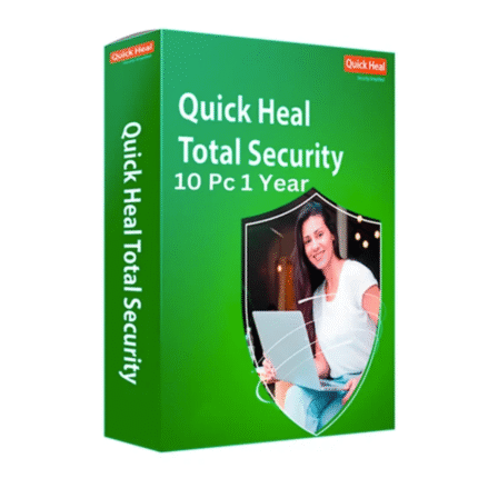Quick Heal Total Security 10 User 1 Year - Premium antivirus protection