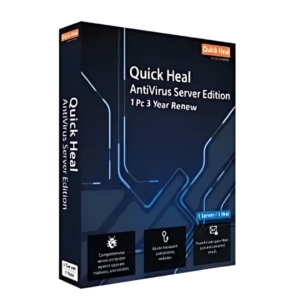 Quick Heal Antivirus For Server 1 User 3 Years Renewal