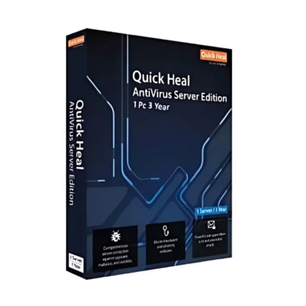 Quick Heal Antivirus For Server 1 User 3 Years