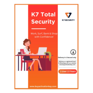 K7 Total Security 1 User 3 Years