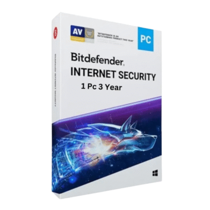Bitdefender Internet Security 1 Pc 3 Year