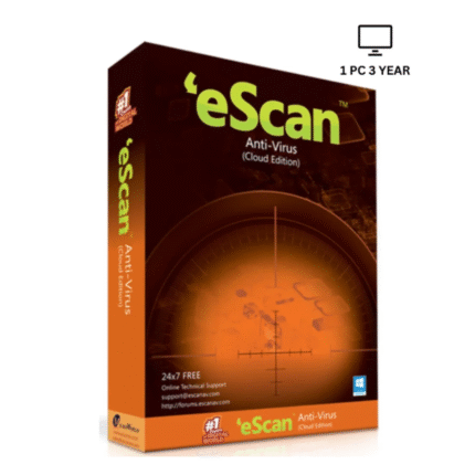 Renew Escan Total Security 1 User 3 Year