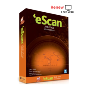 Renew Escan Total Security 1 User 1 Year