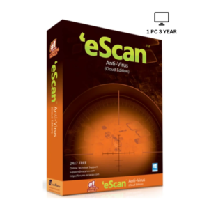 eScan Antivirus 1 User 3 Years