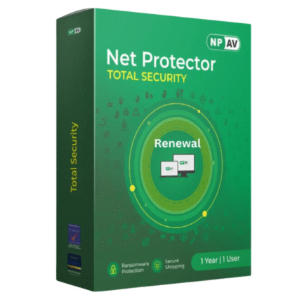 Net Protector Total Security 1 User 1 Year Renewal - Advanced antivirus protection